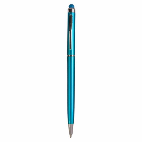 Stylo slim en plastique avec stilet écran tactile - 1