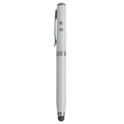 Stylo en métal 3 en 1 avec stilet écran/Lampe/pointeur laser - 3