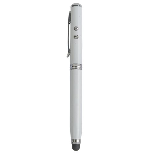 Stylo en métal 3 en 1 avec stilet écran/Lampe/pointeur laser - 3