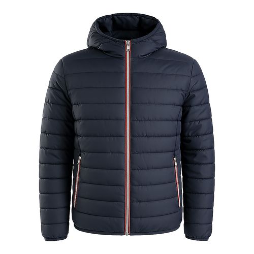 Veste rembourrée en polyester 50D, avec capuche. Tailles S/M/L/XL/XXL - 1