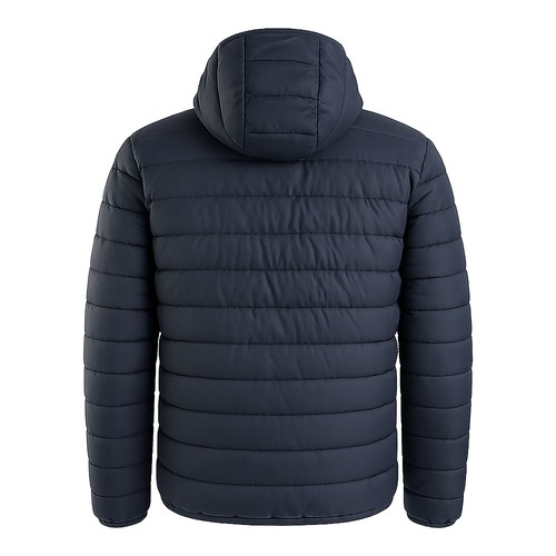 Veste rembourrée en polyester 50D, avec capuche. Tailles S/M/L/XL/XXL - 2