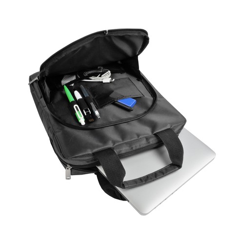 Sac à dos porte-ordinateur en polyester 840D. Poche principale porte-pc et poche frontale - 3
