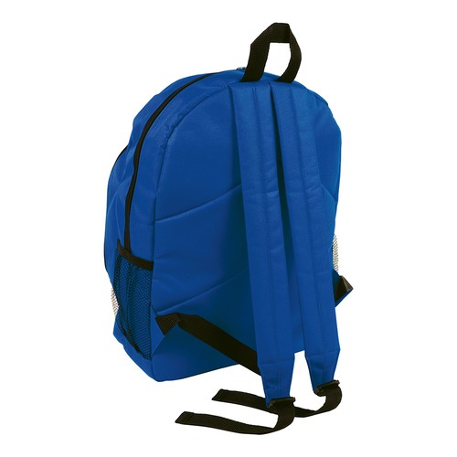 Sac à dos en polyester 600 D avec 6 poches dont 2 latérales en filet. Poche frontale - 3