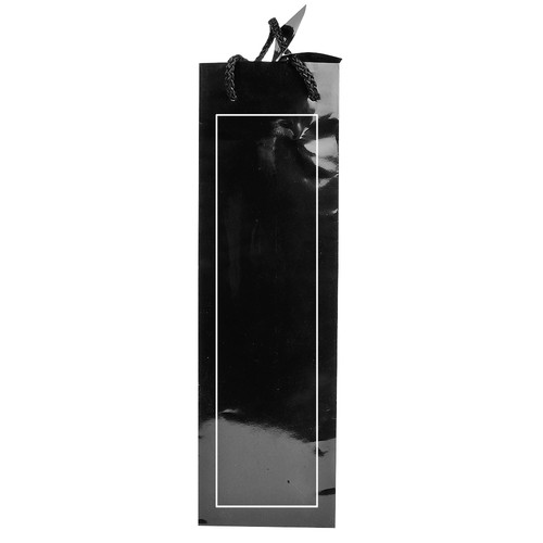 Shopper avec soufflet porte-bouteille en carte laminée 157 g/m2 avec renforcement au fond, - 3