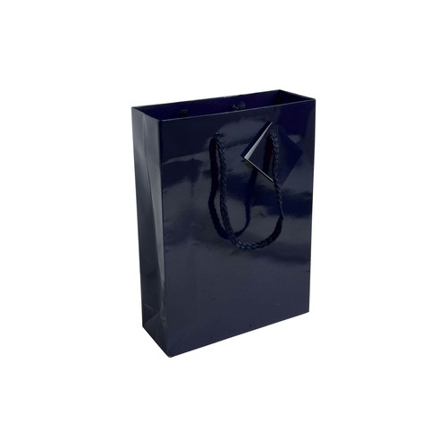 Shopper avec soufflet en carte laminée 157 g/m2 - 1