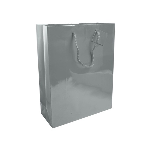 Shopper avec soufflet en carte laminée 157 g/m2 - 1