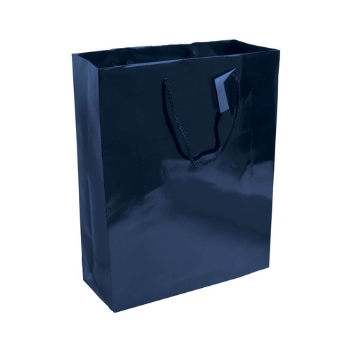 Shopper avec soufflet en carte laminée 157 g/m2 - 1