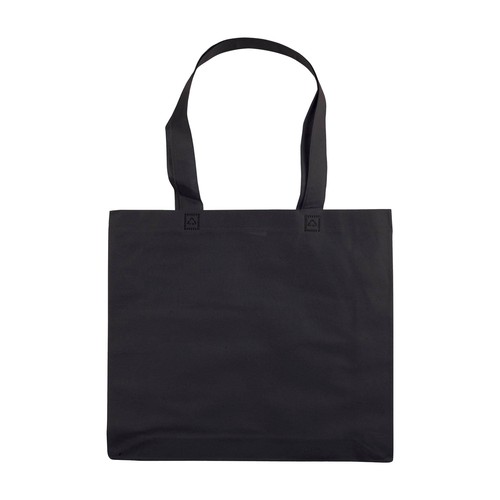 Shopper avec soufflet en TNT 80g/m2 thermosoudé, anses longues - 2