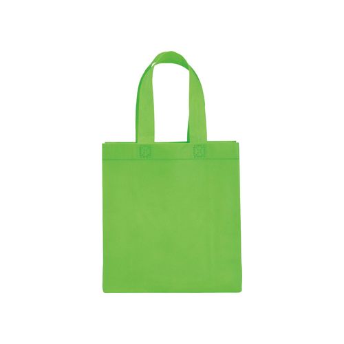 Shopper mini avec soufflet en TNT 80g/m2, anses courtes - 2