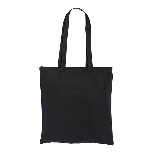 Shopper en coton 130 g/m,  anses longues - 3