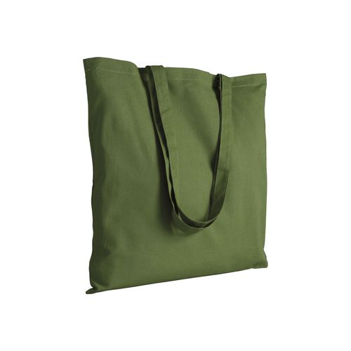 Shopper en coton 130 g/m,  anses longues - 1