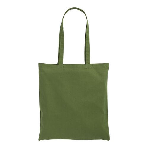 Shopper en coton 130 g/m,  anses longues - 3