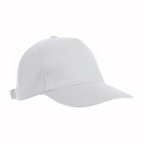 GORRA DE 5 PANELES DE ALGOD N CON CIERRE HEBILLA