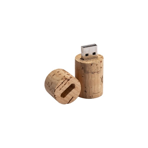 Clé USB 4 Gb en forme de bouchon en liège - 4