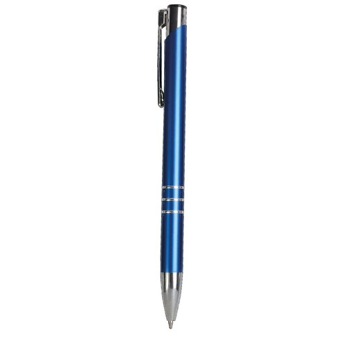 Stylo à bille en métal avec 3 anneaux - 2