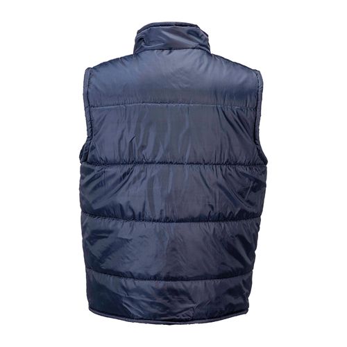 Veste rembourrée sans manche en polyester doublé avec 2 poches latérales, avec fermeture é - 2