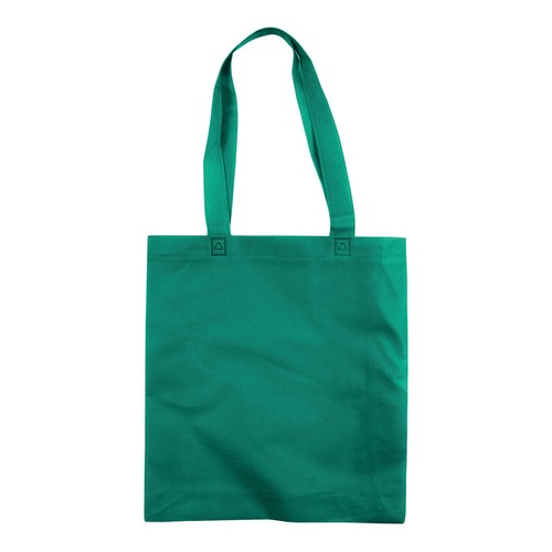 Shopper avec soufflet en TNT 80g/m2 thermosoudé, anses longues - 2