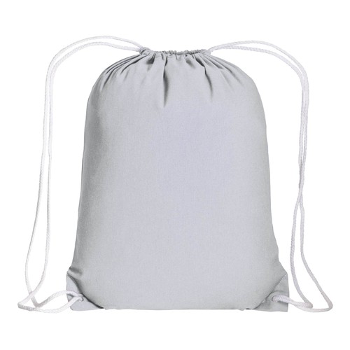Sac à dos en coton 135 g/m2 avec fermeture réglable à cordon - 1