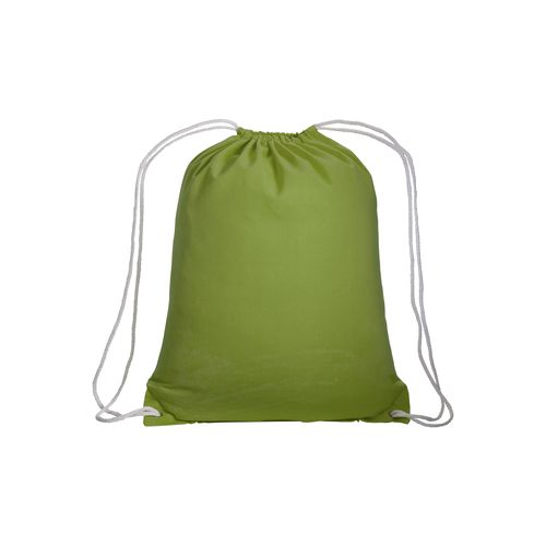 Sac à dos en coton 135 g/m2 avec fermeture réglable à cordon - 2