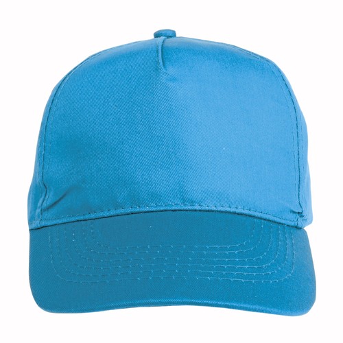 Casquette en polyester, 5 panneaux, fermeture velcro pour enfant - 2