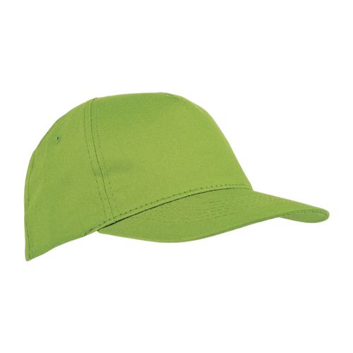 Casquette en polyester, 5 panneaux, fermeture velcro pour enfant - 1