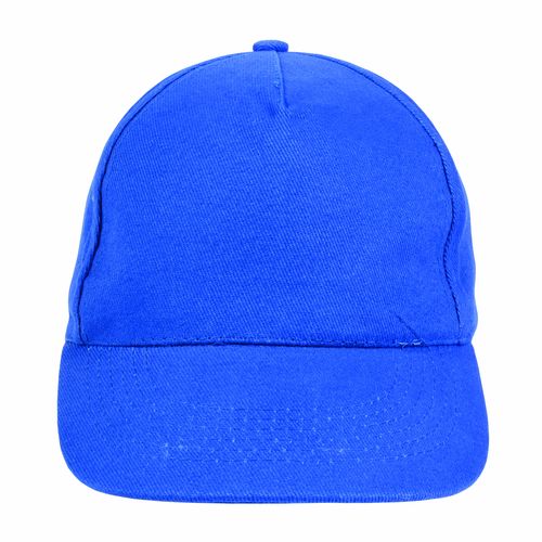 Casquette en coton épais brossé, 5 panneaux, fermeture velcro - 2
