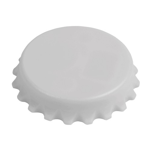 Ouvre-bouteille et dévisse-bouchons en forme de bouchon en ABS et métal avec magnets - 1