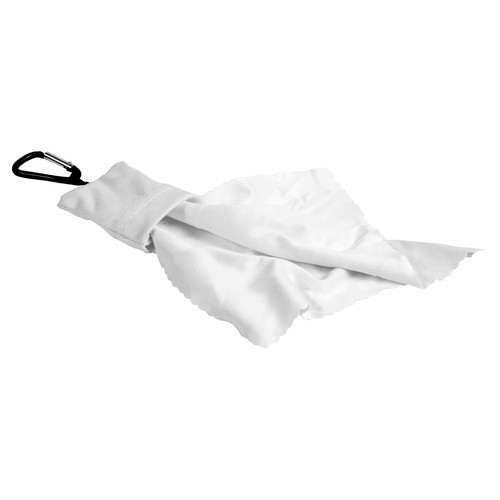 Porte-clés à mousqueton avec chiffon en microfibre pour nettoyage de lunettes (15 x 15 cm) - 3
