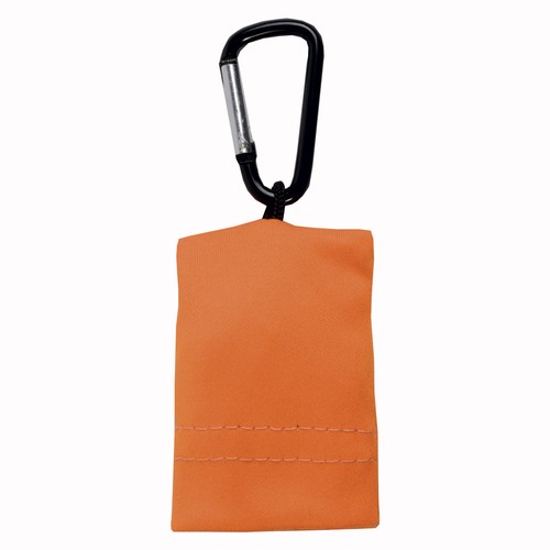 Porte-clés à mousqueton avec chiffon en microfibre pour nettoyage de lunettes (15 x 15 cm) - 2