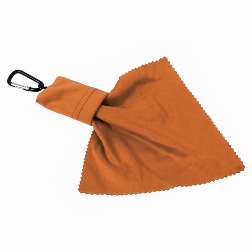 Porte-clés à mousqueton avec chiffon en microfibre pour nettoyage de lunettes (15 x 15 cm) - 3