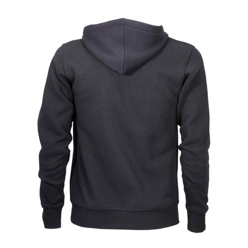 Sweat homme à fermeture éclair 60% coton, 40% polyester 20 g/m2 avec capuche et 2 poches f - 2
