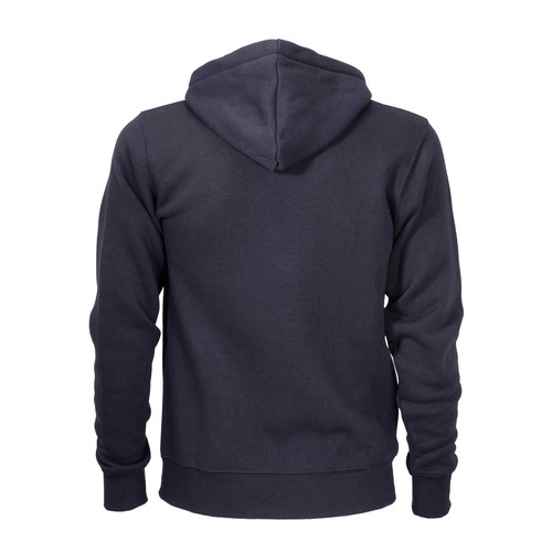 Sweat homme à fermeture éclair 60% coton, 40% polyester 20 g/m2 avec capuche et 2 poches f - 2