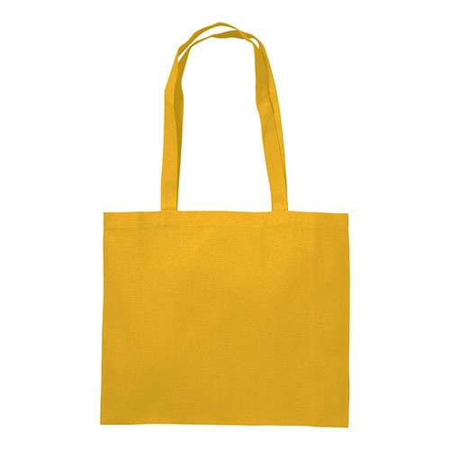 Shopper avec soufflet en coton 200 g/m2, anses longues - 3