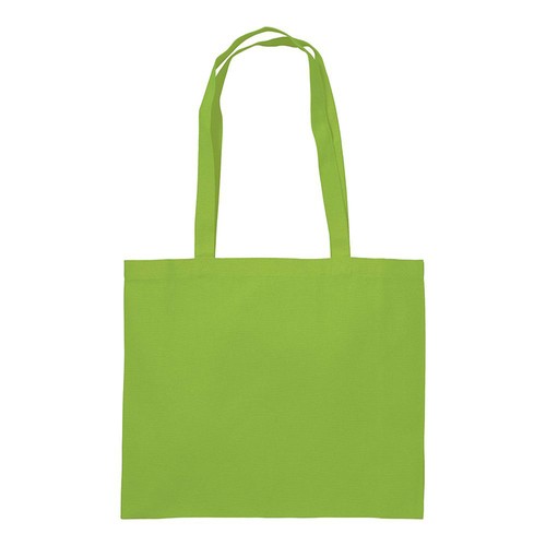 Shopper avec soufflet en coton 200 g/m2, anses longues - 3