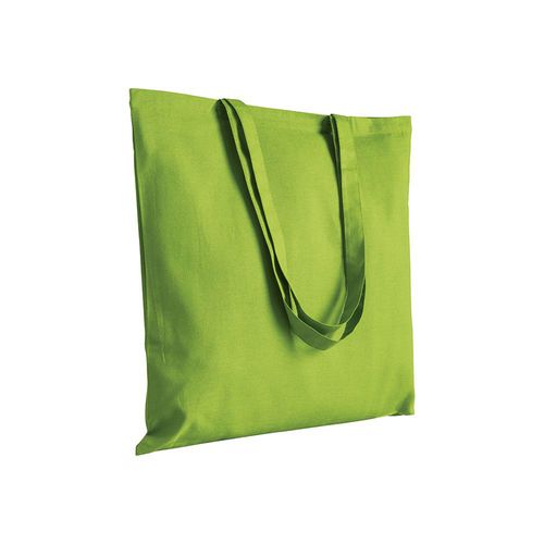 Shopper en coton 120 g/m, anses longues - 1