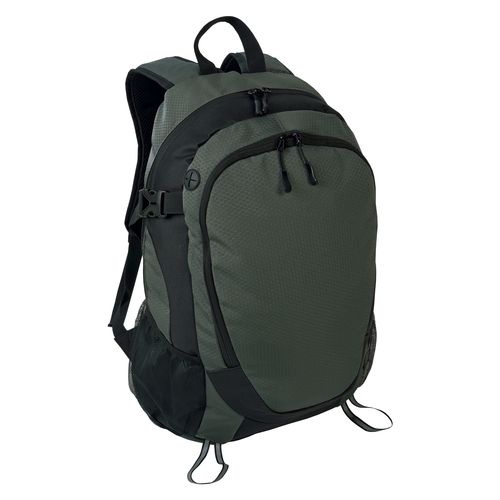 Sac à dos en polyester ripstop avec 4 poches dont 2 latérales avec filet - 1