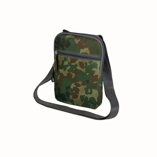 Sac en polyester 600D personnalisé avec 2 poches, fermeture réfléchissante et bandoulière réglable