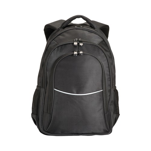 Sac à dos porte-ordinateur en polyester 1680D avec 3 poches - 2