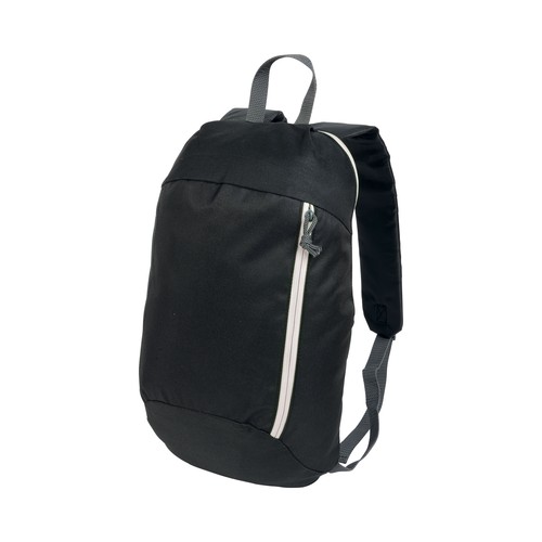 Sac à dos en polyester 600D personnalisé avec 3 poches, dont une latérale en filet