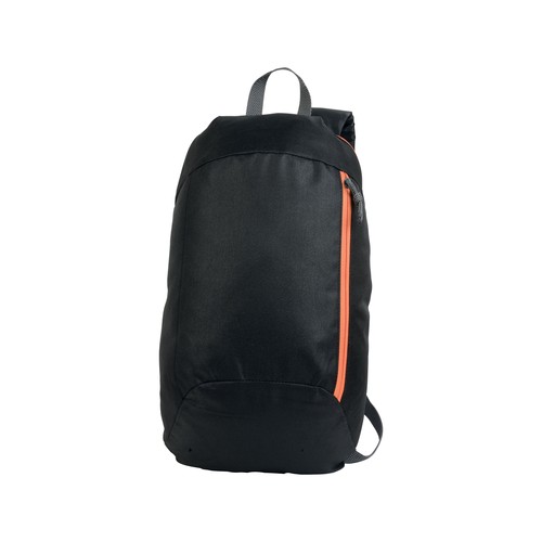 Sac à dos en polyester 600D avec 3 poches, dont une latèrale en filet - 2