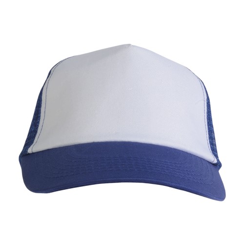 Casquette en polyester, 5 panneaux avec filet, fermeture velcro - 2