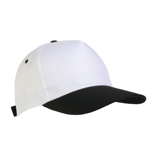Casquette en polyester, 5 panneaux, fermeture velcro pour enfant - 1