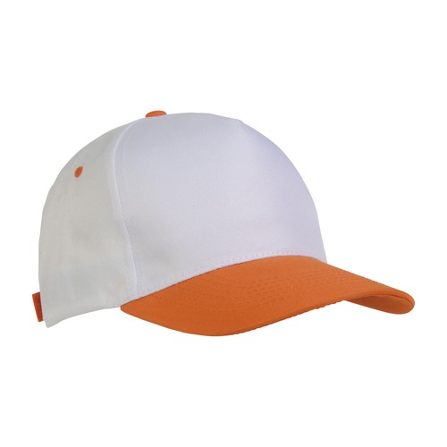 Casquette en polyester, 5 panneaux, fermeture velcro pour enfant - 1