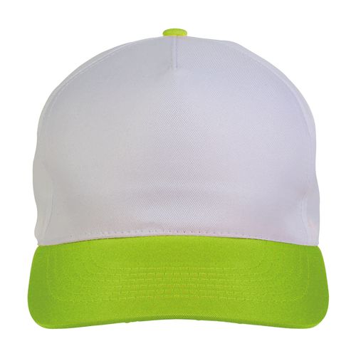Casquette en polyester, 5 panneaux, fermeture velcro pour enfant - 2
