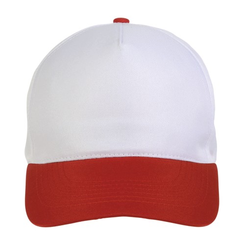 Casquette en polyester, 5 panneaux, fermeture velcro - 2