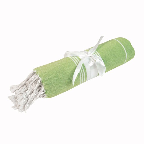 Serviette de plage/pareo style Fouta 100 % coton 182gr/m2 avec frange, mesure 90 x 170 - 1