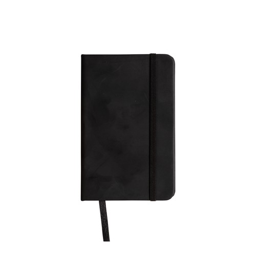 Bloc-notes avec couverture PU et élastique pour fermeture - 1