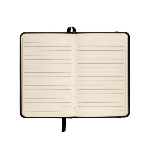 Bloc-notes avec couverture PU et élastique pour fermeture - 2