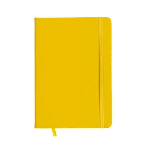 Carnet avec couverture en PU. Feuilles lignées en papier ivoire (80 pages - 1