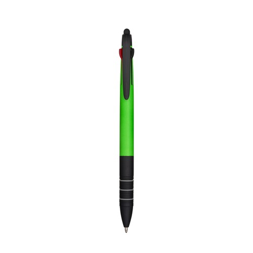 Stylo bille en 3 couleurs (bleu/rouge/noire) avec touch screen - 1